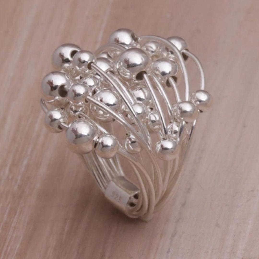 Vintage Silver Bud Ring