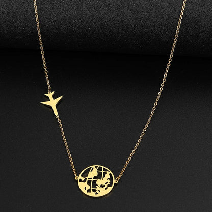 Golden Travel Necklace