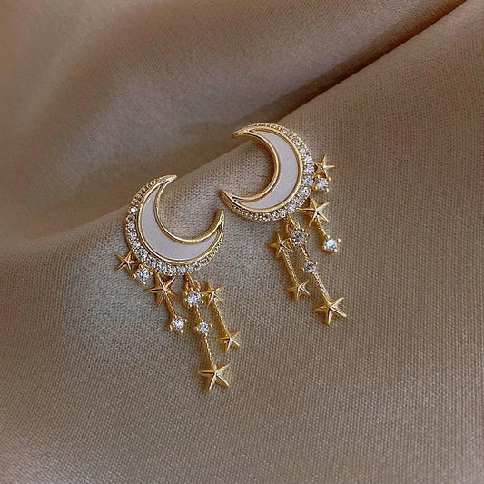 Luxurious Moonlight Earrings